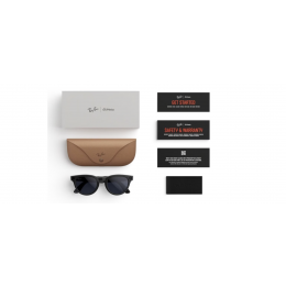 Умные очки Ray-Ban Meta* HeadLiner (RW4013) Shiny Black/Transition Sapphire 50мм(М), gen 2